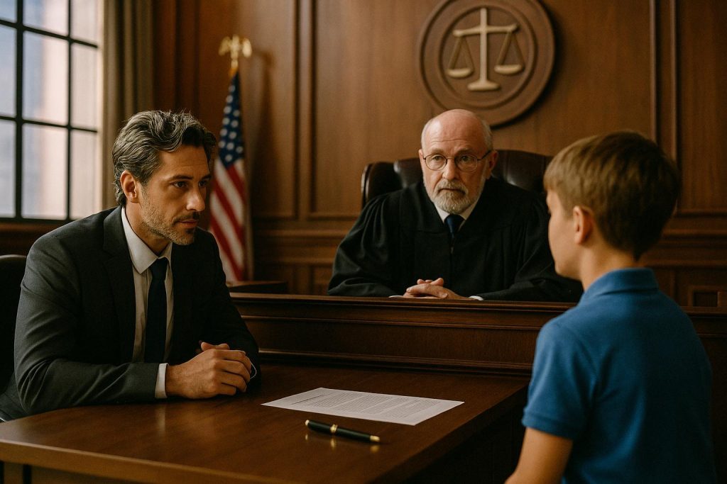 derecho del menor a ser oído