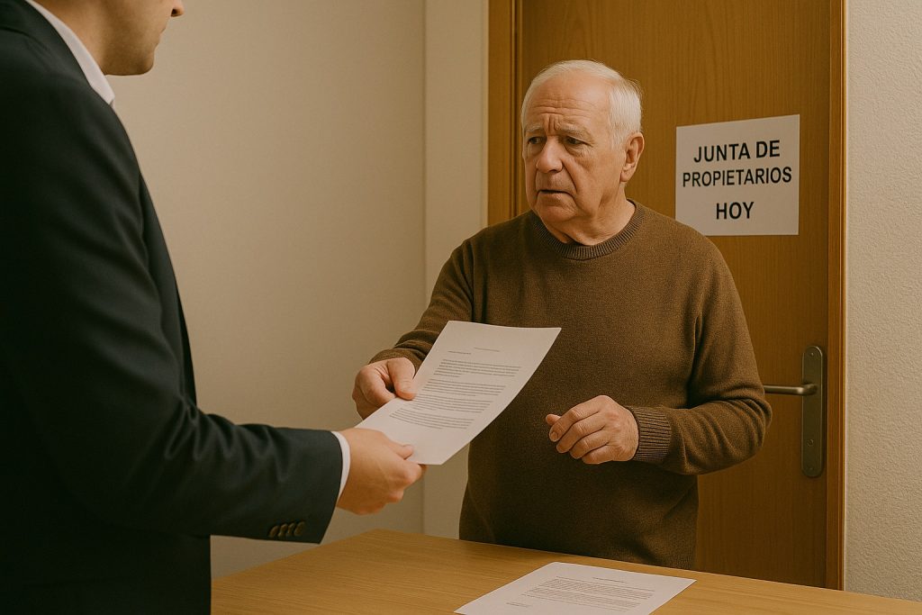 Representación en Junta de Propietarios