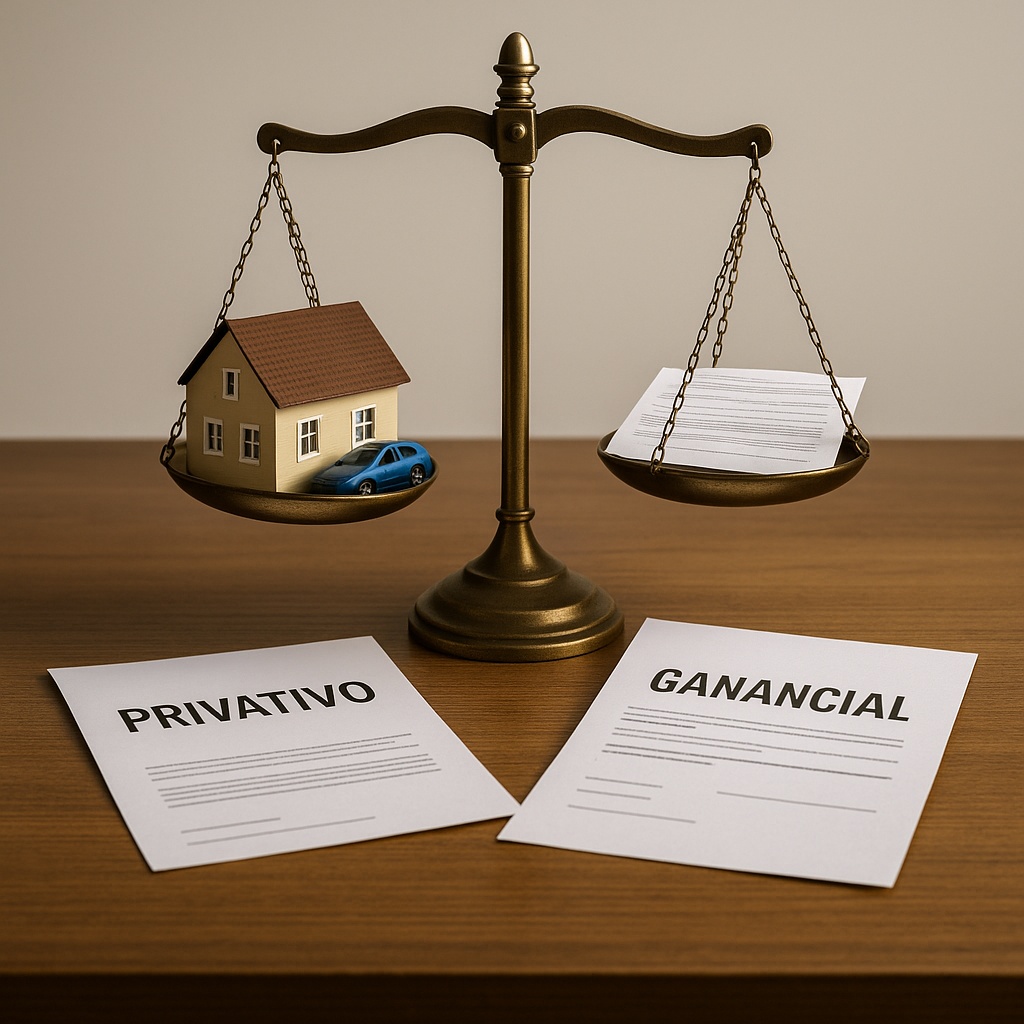 Bienes privativos matrimonio divorcio