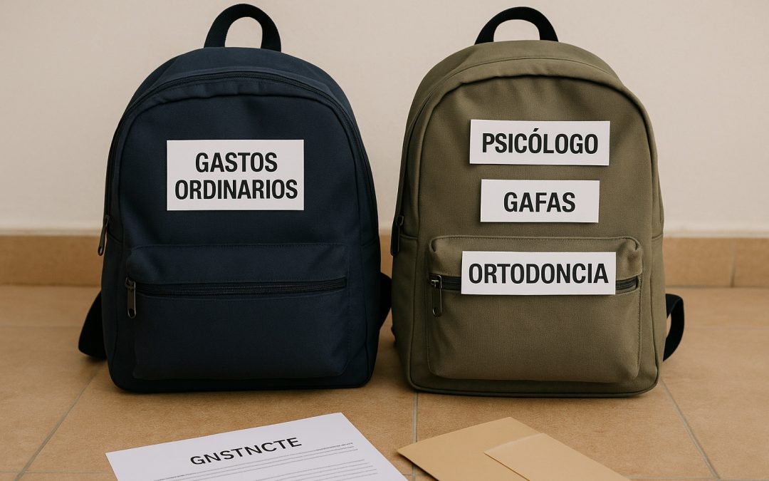  Gastos extraordinarios tras el divorcio: qué son y quién los paga