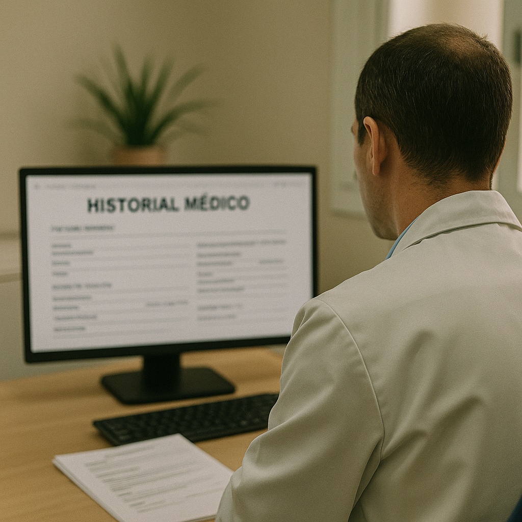 Consulta historial médico sin autorización