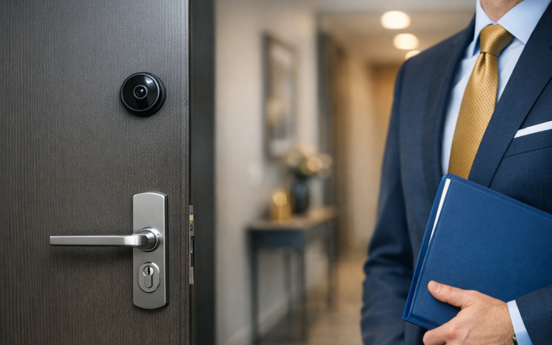 ¿Son legales las mirillas electrónicas con cámara en la puerta de casa?